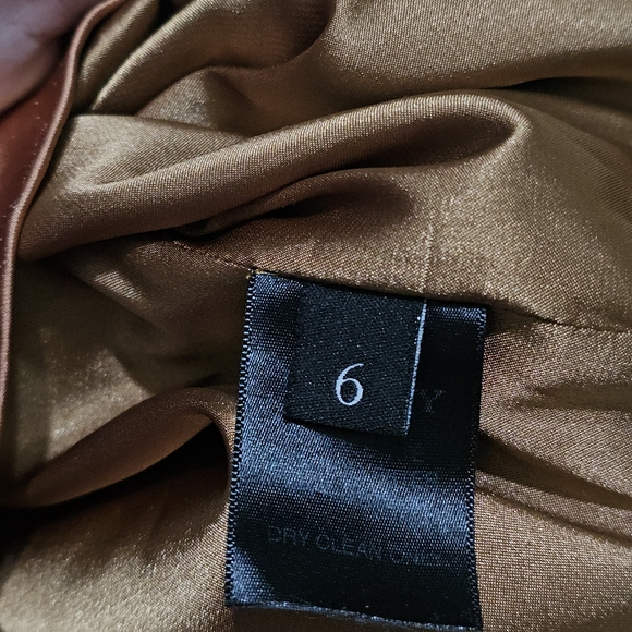 HANEY Valentina One Shoulder Python Mini Dress Womens Size 6 - Picture 6 of 6